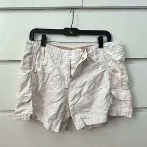 White shorts banana republic